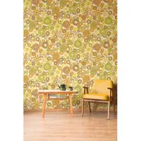 A.S. Création Vliestapete "Retro Chic florale Tapete Mustertapete Retro Blumen" matt strukturiert Vintage Vliestapete für Schlafzimmer Küche Wohnzimmer Floral Design