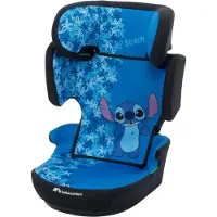 Bebe Confort Disney Hera i-Safe, Reboarder Kindersitz, 3,5–12 Jahre, Disney Stitch, Klappbar, Gurtinstallation, 14 Kopfstützenpositionen, Fun Stitch