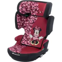 Bebe Confort Disney Hera i-Fix, Kindersitz, 3,5–12 Jahre, Miss Minnie Klappbarer Kindersitz, Leicht (4,4 kg), 14 Kopfstützenpositionen, Fun Minnie