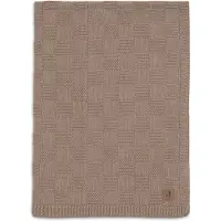 Jollein Decke 75x100 cm Box Knit, Milky Coffee