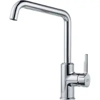 Franke Armatur URBAN mit Festauslauf in CHROM / Küchenarmatur / Einhebelmischer