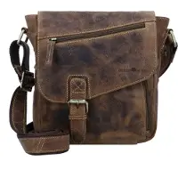 Greenburry Umhängetasche Vintage Crossbody Bag Brown braun