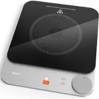 TOKIT Induzione automatica rilevamento pentole 2100 W comando singolo sottile sous-vide antigraffio