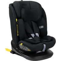 Novi Goliath Premium i-Size Kindersitz (R129) – 360° drehbar – Gruppe 0/1/2/3 – 40–150 cm – Schwarz