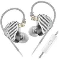 KZ PR1Hifi edition Earbuds with Microphone One size Silver