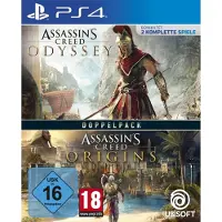 Software & Services Assassin's Creed Odyssey + Origins Compilation, PlayStation 4, M (Reif), Physische Medien