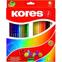 Kores - Kolores - Triangular 24 Coloured Pencils (933324)
