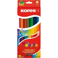 Kores - Duo Coloured Pencils - 12-pack (793212)
