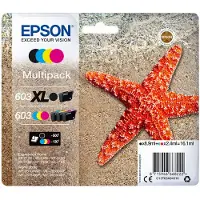 Epson 603 XL, Hohe (XL-) Ausbeute, Schwarz, Cyan, Magenta, Gelb, Tinte auf Pigmentbasis, Tinte auf Farbstoffbasis, 16,1 ml, 1 Stück(e)