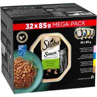 Sheba Sauce Collection - Mix Selectie - Mega Pack - 32 x 85 g