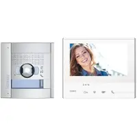 Bticino Flex"ONE Video-Set, Türstation SFERA, 1 und 2 Ruftasten, CLASSE300 X13E, 1 Stk.