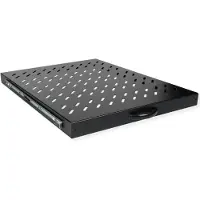 Roline 19-Zoll Fachboden 1 HE, ausziehbar 550 T 25 kg schwarz