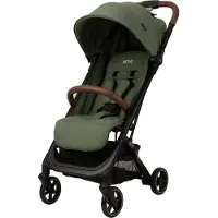 Novi Sky Buggy – ab 6 Monaten bis 22 kg – XXL-Sonnenverdeck – 5-Punkt-Gurt – inkl. Regenschutz - Grün