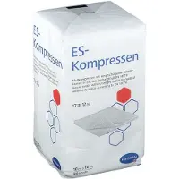 + Prisoma GmbH Es-kompressen Unsteril 10x10 cm 12fach 100 St