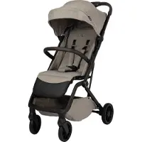 Novi Baby Cloud Premium Buggy – ab Geburt bis 22 kg – ultraleicht (6,3 kg) – Liegefunktion – XL-Sonnenverdeck - Hazel Melange