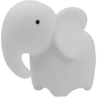 Eco-Light LED-Nachttischlampe, kabellos, wiederaufladbar, Elefant, RGB, mit Fernbedienung