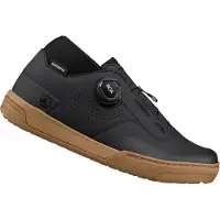 Shimano GF800, SCHUH, WOMEN, FLAT, BLACK/AMBER, GR. 40 Fahrradschuhe - 800,.