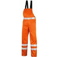 Runnex teXXor Warnschutz-Latzhose HAMILTON leuchtorange Gr. 64