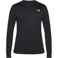 The North Face Longsleeve Evolution Simple Dome NF0A8EU3 Schwarz Regular Fit