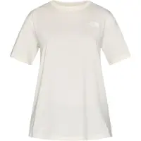 The North Face T-Shirt Damen Evolution Box NSE Relaxed SS Tee White Dune-M