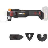 WORX Nitro WX698.9 Sonicrafter Akku-Multifunktionswerkzeug 20V bürstenlos ohne Akku Ladegerät