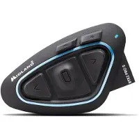 Midland BTX2 Pro S, 1200 m, Mikro-USB, Schwarz, Blau, Wasserdicht, IPX6, 23 h