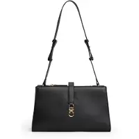 Tommy Hilfiger Handtasche Th Libre Shoulder Bag AW0AW17718 Schwarz