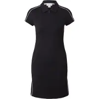 Calvin Klein Jeans Ss Punto Milano Dress Black Größe: S | Minikleider Outlet | Damen | Schwarz