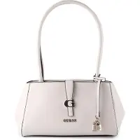 GUESS Damen Umhängetaschen Carrie Girlfriend Shoulder Satchel - Wit - Größe ONESIZE
