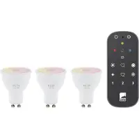 Eglo CONNECT-Z GU10 LED – 3er-Set Smarte Strahler mit Fernbedienung - Zigbee, Matter & Thread