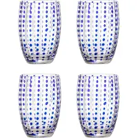 Bloomingville Brinley Gläser blau 4er Set