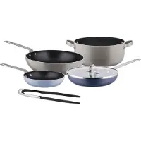 Alessi - Tama Topfset 5 tlg., Edelstahl