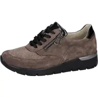 Waldlaufer ORDER MINILEO-STR. TAIPEI Damen Sneaker in Grau, Größe 6.5