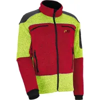 PSS X-treme Arctic Faserstrickjacke Rot/Gelb Farbe: Rot/Gelb, Grösse: L