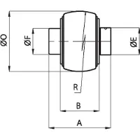 Rohm Ballige Rollen für SLZN - 1835513
