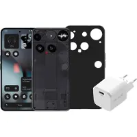 Nothing Tech Nothing Phone (3) 256GB Schwarz 5G + Zubehörset
