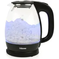Tristar WK-3405, 1,7 l, 2200 W, Schwarz, Transparent, Glas, Wasserstandsanzeige, Überhitzungsschutz