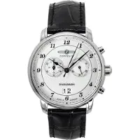 Zeppelin E ORIGINAL Herrenuhr 8584-4 Friedrichshafen + Gravurbox