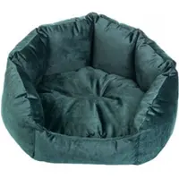 Fera Ring grünes ovales Bett M/L 68x60x28 cm