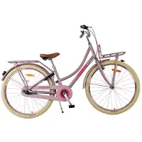 Volare Excellent Kinderfahrrad - Mädchen - 26 Zoll - Mattrosa - 3 Gänge