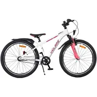 Volare XC Race Kinderfahrrad - 24 Zoll - Nexus 3 - Weiss/Pink