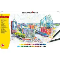 EberhardFaber Farbstifte Artist Color, 36 Stück, Wasserfest