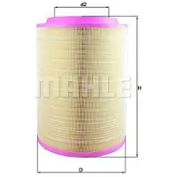 MAHLE ORIGINAL Luftfilter LX 2082