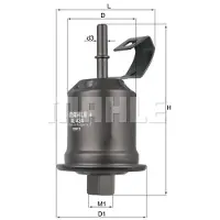 MAHLE ORIGINAL Kraftstofffilter [Hersteller-Nr. KL434] für Toyota