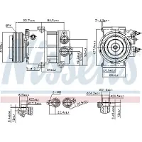 Nissens Klimakompressor 890179