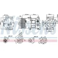 Nissens Klimakompressor 890418