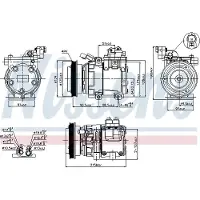 Nissens Klimakompressor 89082