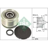 INA Generatorfreilauf 535010510 für MERCEDES-BENZ SKODA AUDI NISSAN DACIA