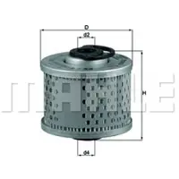Knecht Kraftstofffilter KX 34 für Lamborghini Espada Jarama Miura