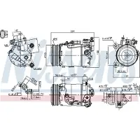 Nissens Klimakompressor 890600